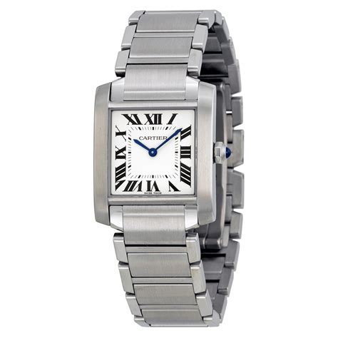 cartier tank francaise wsta0005|cartier france watch.